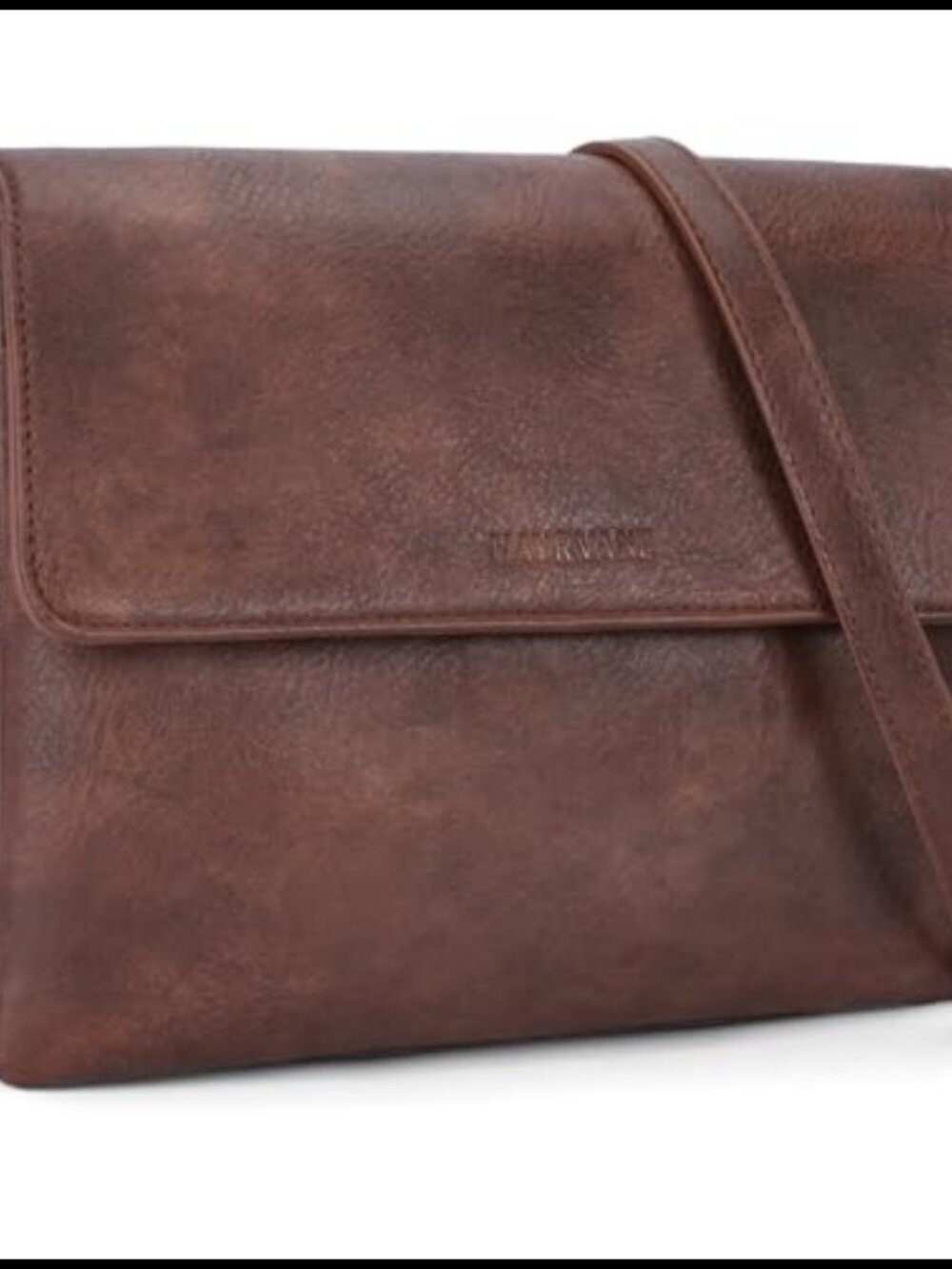 Vegan Leather Crossbody Bag RFID Card Slots Phone Purse